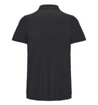 Рубашка поло унисекс Pitcher, черная