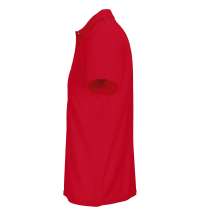 Рубашка поло унисекс Pitcher, красная