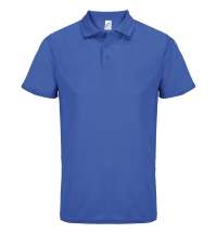 Рубашка поло унисекс Pitcher, ярко-синяя (royal)