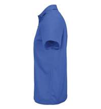 Рубашка поло унисекс Pitcher, ярко-синяя (royal)