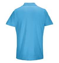 Рубашка поло унисекс Pulse, ярко-бирюзовая