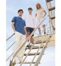 Рубашка поло унисекс Pulse, ярко-зеленая