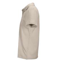 Рубашка поло унисекс Pulse, серо-бежевая