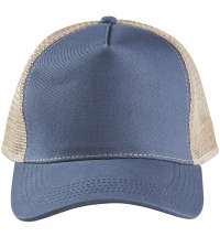 Бейсболка Blink, синяя (джинс) с бежевым