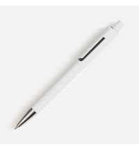 Ручка шариковая Dominanta, белая с черным