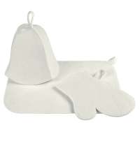 Набор для бани «Парилка», белый