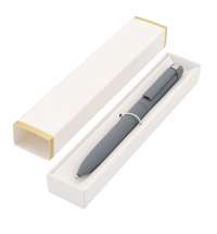 Ручка Espada в коробке Cradle белой с позолотой, серый