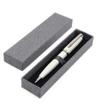 Ручка Betty в коробке Collin, серая