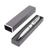 Ручка Betty в коробке Cradle чёрной с серебристым, серая