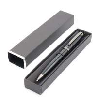 Ручка Betty в коробке Cradle чёрной с серебристым, чёрная