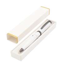 Ручка Betty в коробке Cradle белой с позолотой, белая