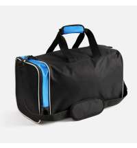 Спортивная сумка Fitnext, черная с синим