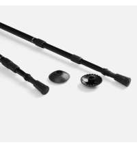 Палки для скандинавской ходьбы Trekk, черные