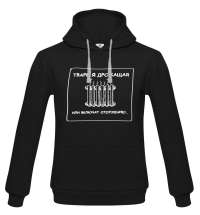 Толстовка «Тварь я дрожащая...», черная