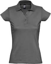 Рубашка поло женская Prescott Women 170, темно-серая