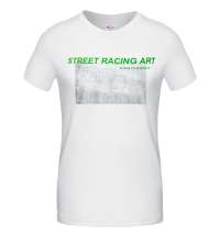 Футболка Street Racing Art, белая