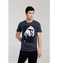 Футболка &laquo;Меламед. Kurt Cobain&raquo;, темно-серая