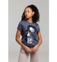 Футболка &laquo;Меламед. Nick Cave&raquo;, темно-синий меланж