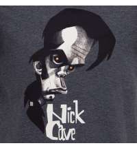 Футболка &laquo;Меламед. Nick Cave&raquo;, темно-синий меланж