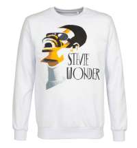 Толстовка «Меламед. Stevie Wonder», белая