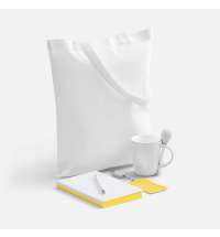 Набор Welcome Pack, желтый с белым