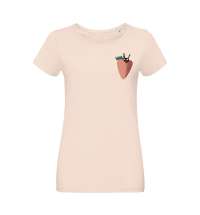 Футболка женская «Любоф-моркоф», розовая