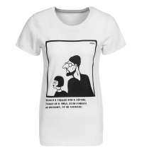 Футболка женская «Леон», белая, ver.2