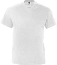 Футболка мужская с V-обр. вырезом VICTORY 150, светло-серый меланж