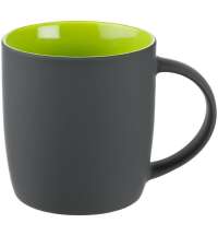 Кружка Surprise Touch c покрытием софт-тач, зеленое яблоко