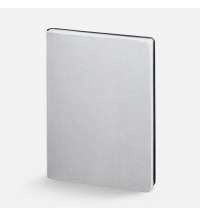 Ежедневник Nebraska Flex, недатированный, серебристый