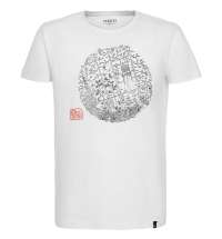 Футболка «Качели», белая