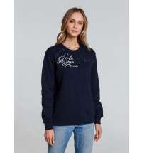 Свитшот «Звездная пыль», темно-синий