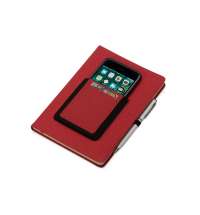 Блокнот А5 «Pocket» с карманом для телефона-oas_787151