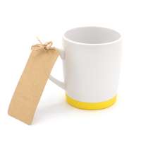 Бирка картонная на верёвке, крафт