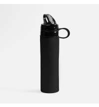 Складная бутылка для воды Langfossen, черная