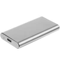 Портативный внешний диск Uniscend Drop, 256 Гб, серебристый