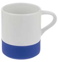 Кружка с силиконовой подставкой Protege , синяя