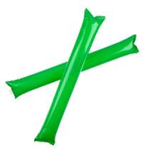 Палки-стучалки для болельщиков «Пошумим», зеленые