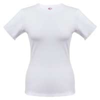 Футболка женская белая «T-bolka Stretch Lady»