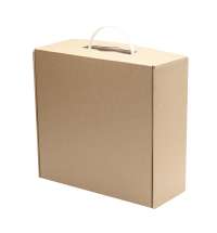 Подарочная коробка из МГК (с ручкой) 24,5*25,5*10,5 см