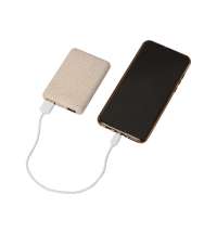 Портативное зарядное устройство &laquo;Wheatty&raquo; из пшеничной соломы, 5000 mAh