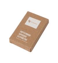 Портативное зарядное устройство &laquo;Wheatty&raquo; из пшеничной соломы, 5000 mAh