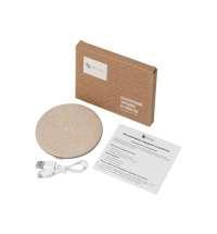 Беспроводное зарядное устройство «Wheatty» из пшеничной соломы, 5W
