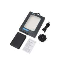 Портативное беспроводное зарядное устройство «Grind Air», 5000 mAh