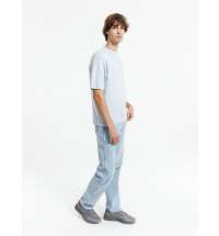 Джемпер с коротким рукавом Siluetti Volumica, светло-голубой