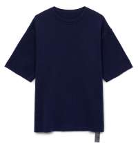 Джемпер с коротким рукавом Siluetti Volumica, темно-синий