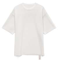 Джемпер с коротким рукавом Siluetti Volumica, молочно-белый