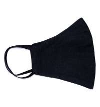 Маска для лица многоразовая из хлопка, анатомической формы без шва