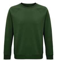 Свитшот унисекс Space, темно-зеленый