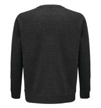 Свитшот унисекс Space, черный меланж